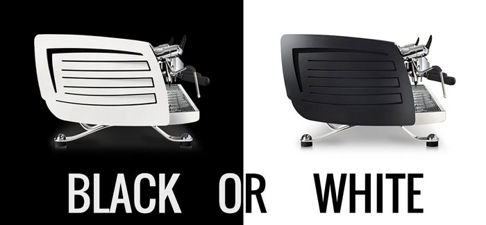 Victoria Arduino Black Eagle colour options