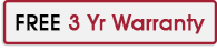 3 year warranty