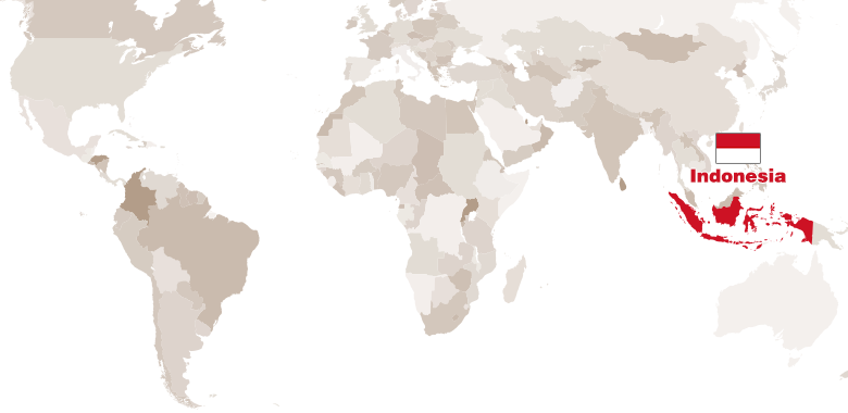 Fairtrade Organic Java World Map