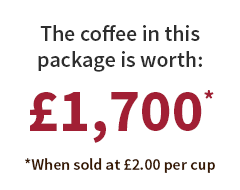 Coffee Worth £1700