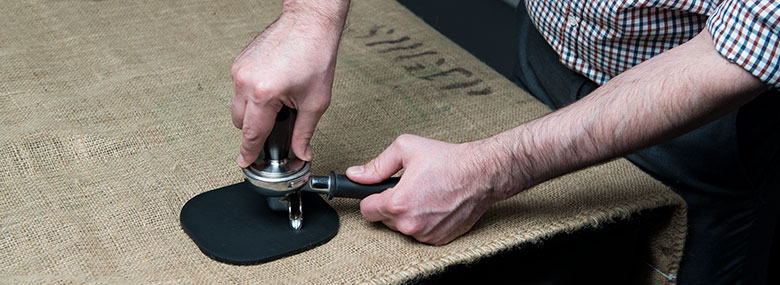 Tamping Coffee